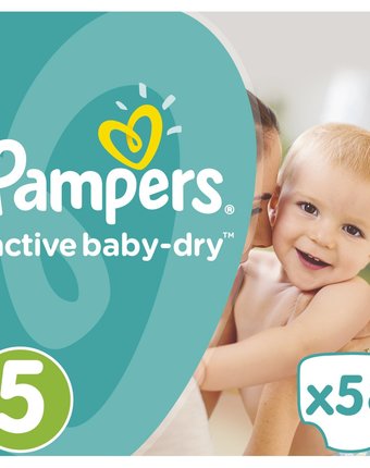 Подгузники Pampers Active Baby Dry (11-18 кг) шт.