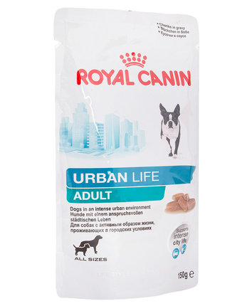 Миниатюра фотографии Влажный корм royal canin urban life живущих в городской среде, 150 г
