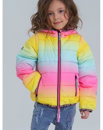 Миниатюра фотографии Playtoday куртка текстильная для девочек 12122503