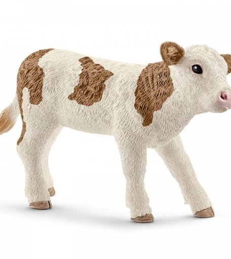 Schleich Игровая фигурка Симментальский теленок