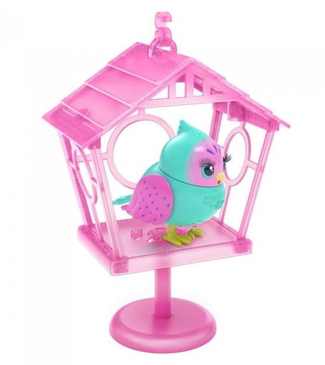 Интерактивная игрушка Moose Птичка в скворечнике Little Live Pets Твитти-Пеппи