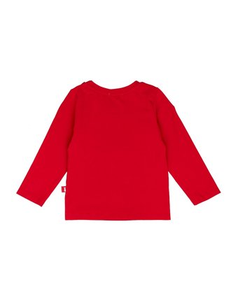Красная футболка с длинным рукавом Gulliver
