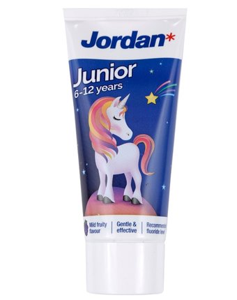 Детская зубная паста JORDAN Junior 6-12, единорог шт