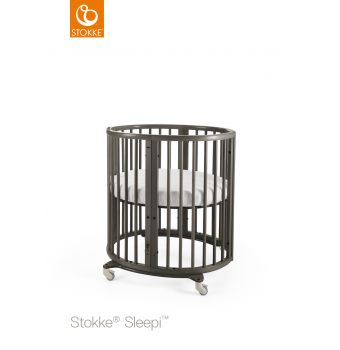 Кроватка-трансформер Stokke Sleepi Mini, цвет: серый