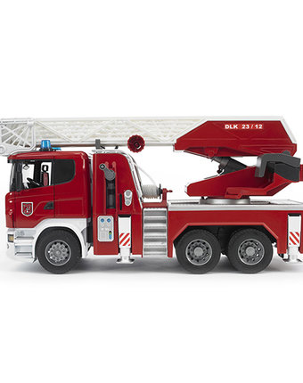 Bruder Пожарная машина Scania с лестницей и модулем