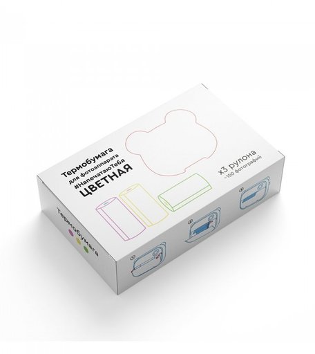 Lumicube Цветная термобумага для фотоаппарата Lumicam DK03