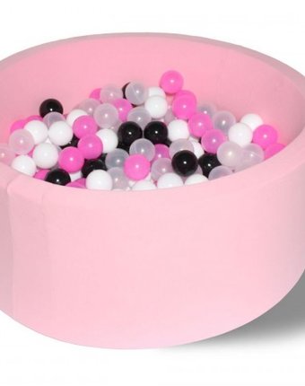 Hotenok Сухой бассейн Розовая пантера 40 см с комплектом шаров 200 шт.