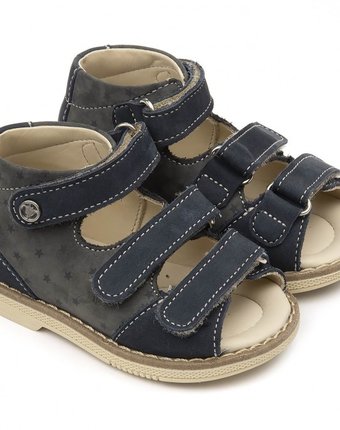Миниатюра фотографии Tapiboo сандалии кожаные детские звезды 26034