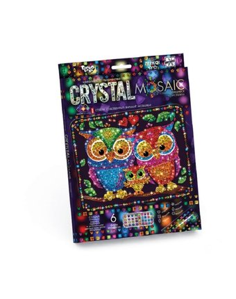Набор для творчества Данко-Тойс Crystal Mosaic Совы