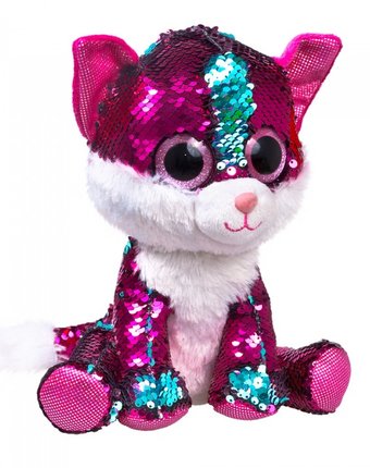 Мягкая игрушка Fancy Котёнок Рубинчик 23 см