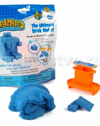 MadMattr Масса для лепки The Ultimate Brick Maker с формочкой