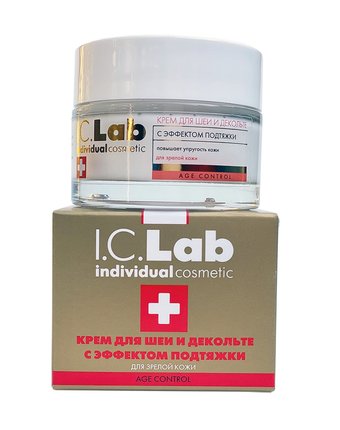 Крем I.C.Lab Individual cosmetic для шеи и декольте с эффектом подтяжки, 50 мл