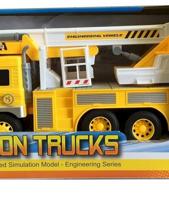Миниатюра фотографии Инерционная машинка fun toy грузовик