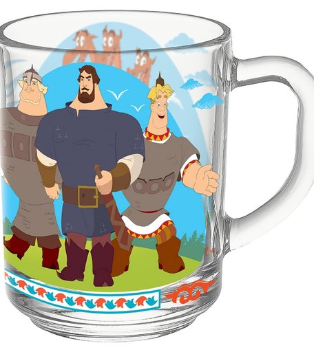 Кружка Priority Три богатыря, 200 мл