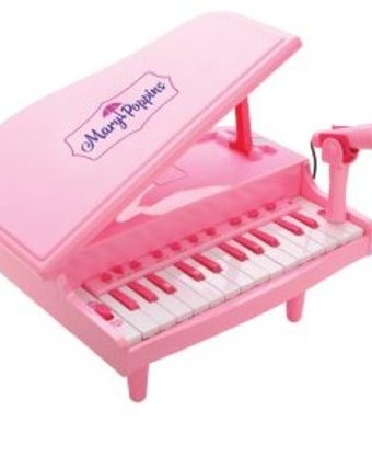 Музыкальный инструмент Mary Poppins Синтезатор Волшебный рояль с микрофоном
