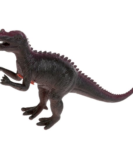 Динозавр Играем Вместе Диалоги о животных (темно-коричневый, сиреневая спинка) 30 см