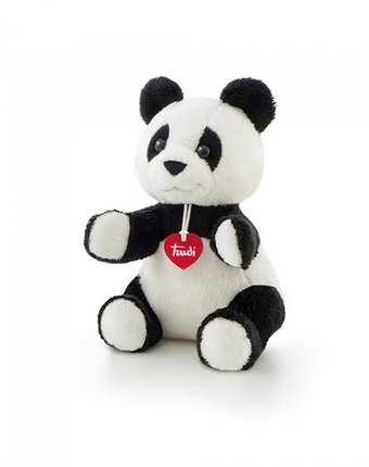 Миниатюра фотографии Мягкая игрушка trudi панда в почтовом ящике love boх