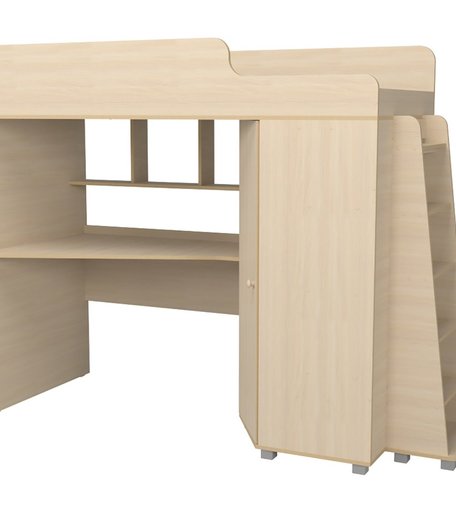 Кровать Капризун чердак с рабочей зоной Р440