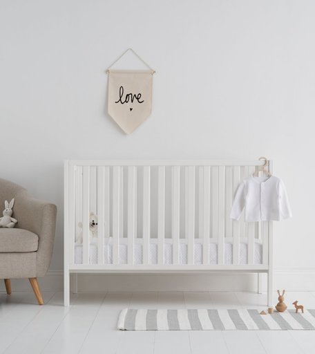 Кроватка Mothercare West Cliff, 120х60 см, белый