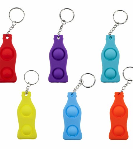 Брелок-антистресс 1Toy - Simple Dimple 2 кнопки, , 7.5 см