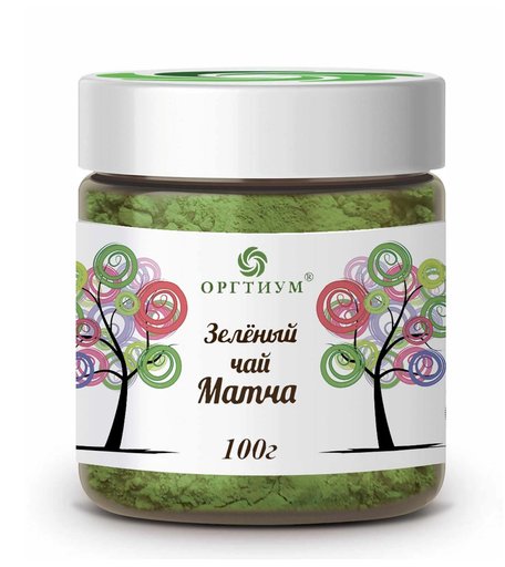 Чай зеленый ОРГТИУМ Матча, 120 гр