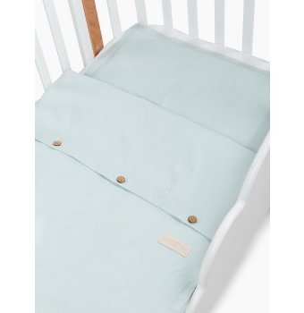 Миниатюра фотографии Комплект постельного белья happy baby, голубой