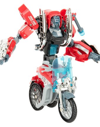 Миниатюра фотографии Трансформер robotron робот-мотоцикл красный
