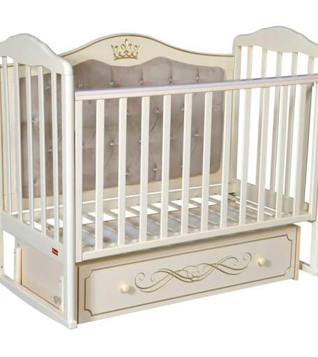 Детская кроватка Francesca Stephania Elegance Premium автостенка универсальный маятник