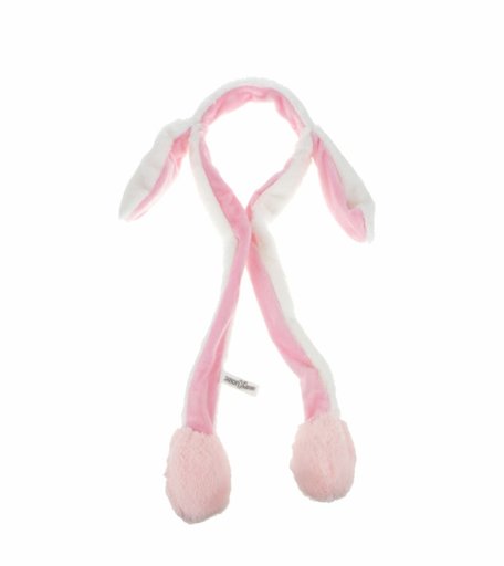 Детский ободок 1Toy Хлоп-Ушки Единорог белый, с поднимающимися ушками