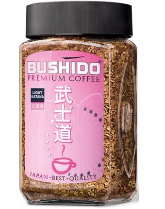Миниатюра фотографии Bushido кофе растворимый сублимированный light katana 100 г