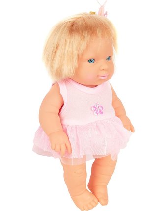 Кукла Игруша В розовом платье 20 см