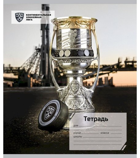 Тетрадь А5 48л клетка Издательство Учитель Кубок Гагарина: Формат А5, 48 л., на скобе с полями, в клетку