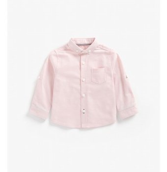 Рубашка оксфорд, розовый