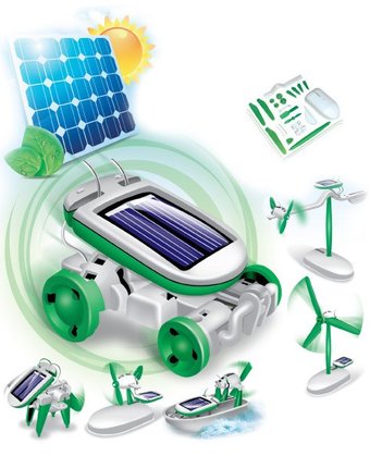 Bradex на солнечных батареях 6 в 1 Solar Motion