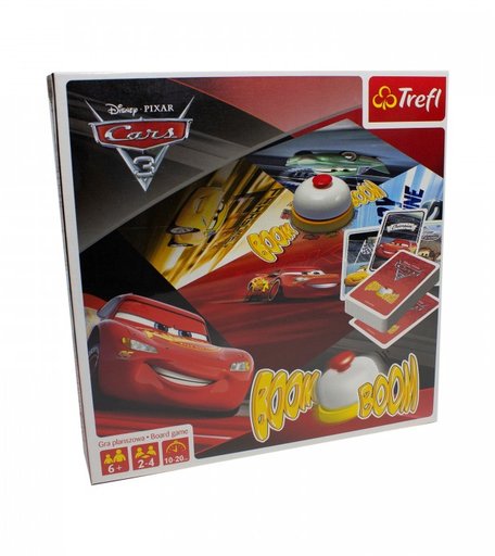 Trefl Настольная игра Boom Boom Тачки 3