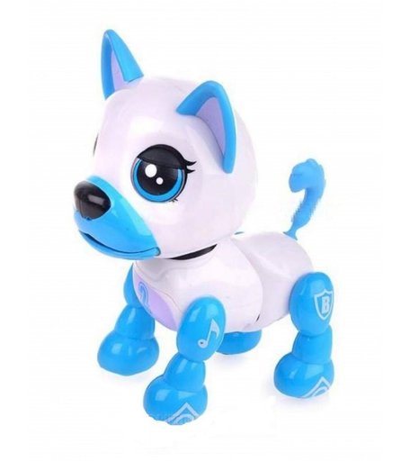Интерактивная собака 1Toy Robo pets Робо-щенок, белый 26 см