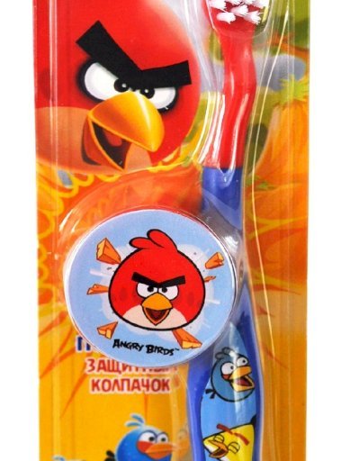 Детская зубная щётка Angry Birds Лонга Вита, от 5 лет