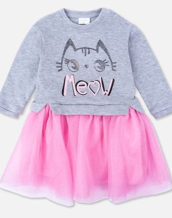 Миниатюра фотографии Playtoday платье для девочки meow 398004