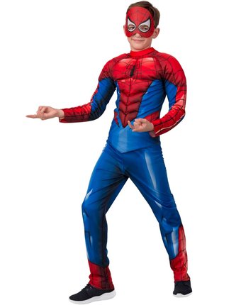 Миниатюра фотографии Карнавальный костюм батик человек паук. мстители