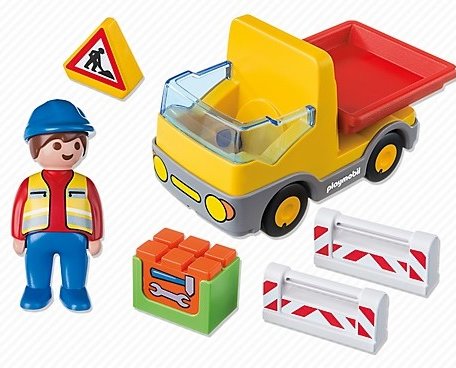 Конструктор Playmobil 1.2.3. Самосвал