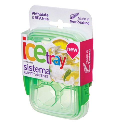 Sistema, Контейнер для льда малый Klip it, зеленый