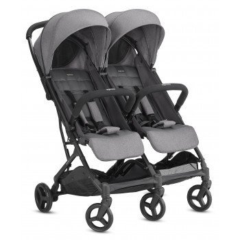 Прогулочная коляска для двойни Inglesina Twin Sketch Grey, серый