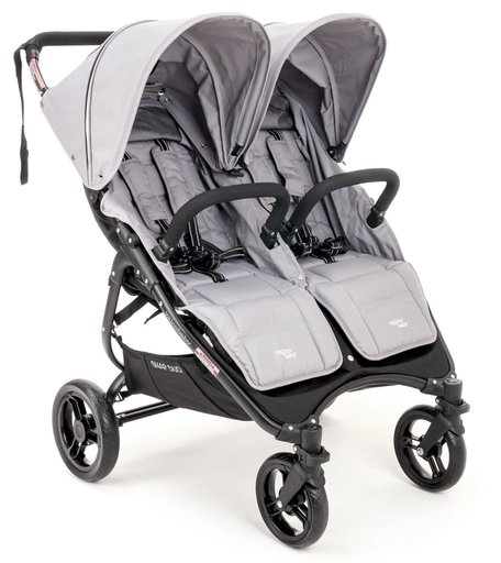 Коляска для двойни Valco baby Snap Duo Cool Grey, серый