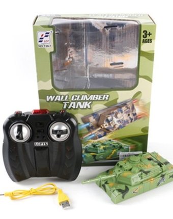 Миниатюра фотографии Наша игрушка радиоуправляемый танк стенолаз