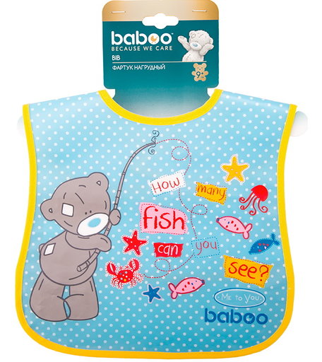 Фартук Baboo Me to You нагрудный, с 6 месяцев