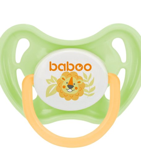 Пустышка Baboo Safari силикон, с 6 мес