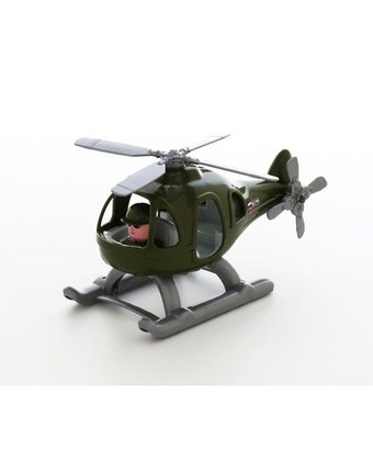 Миниатюра фотографии Вертолет полесье гром военный 29.5 см