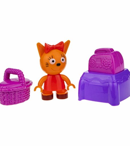 Конструктор Три кота Карамелька на пикнике