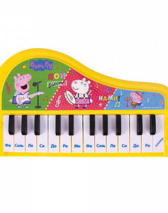 Миниатюра фотографии Музыкальный инструмент peppa pig синтезатор