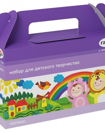 Миниатюра фотографии Гамма набор для детского творчества малыш